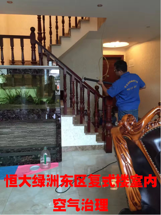 恒大綠洲東區(qū)復式樓室內(nèi)空氣治理
